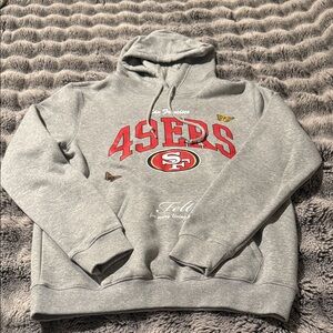 New Era Gray 49ers Sweatshirt